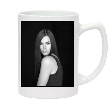 Courteney Cox 14oz White Statesman Mug