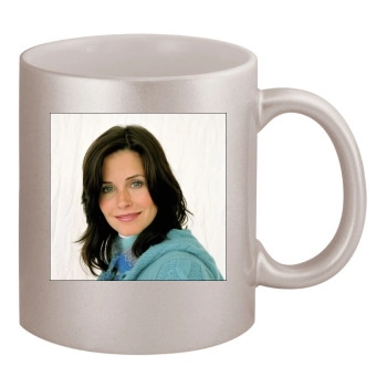 Courteney Cox 11oz Metallic Silver Mug