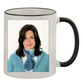 Courteney Cox 11oz Colored Rim & Handle Mug