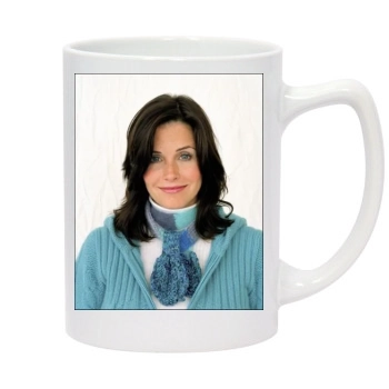 Courteney Cox 14oz White Statesman Mug