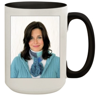 Courteney Cox 15oz Colored Inner & Handle Mug