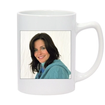 Courteney Cox 14oz White Statesman Mug