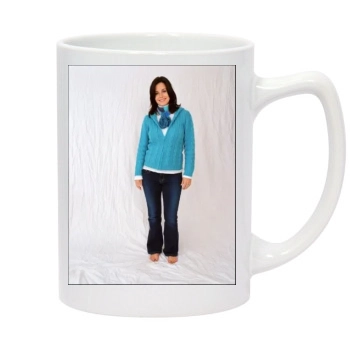 Courteney Cox 14oz White Statesman Mug