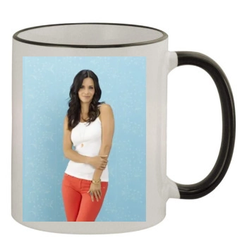 Courteney Cox 11oz Colored Rim & Handle Mug