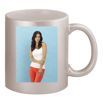 Courteney Cox 11oz Metallic Silver Mug