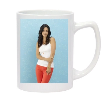 Courteney Cox 14oz White Statesman Mug