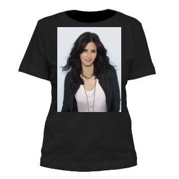 Courteney Cox Women's Cut T-Shirt