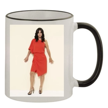 Courteney Cox 11oz Colored Rim & Handle Mug