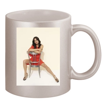 Courteney Cox 11oz Metallic Silver Mug