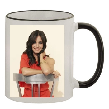 Courteney Cox 11oz Colored Rim & Handle Mug