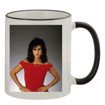 Courteney Cox 11oz Colored Rim & Handle Mug