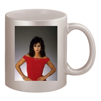 Courteney Cox 11oz Metallic Silver Mug