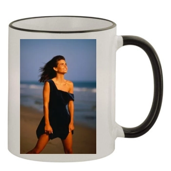 Courteney Cox 11oz Colored Rim & Handle Mug