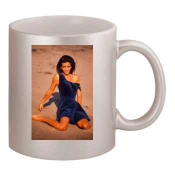 Courteney Cox 11oz Metallic Silver Mug