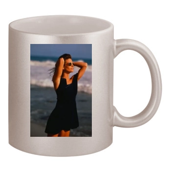 Courteney Cox 11oz Metallic Silver Mug