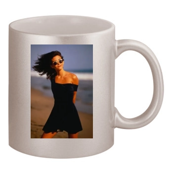 Courteney Cox 11oz Metallic Silver Mug