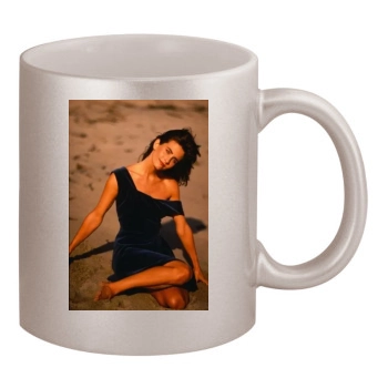 Courteney Cox 11oz Metallic Silver Mug