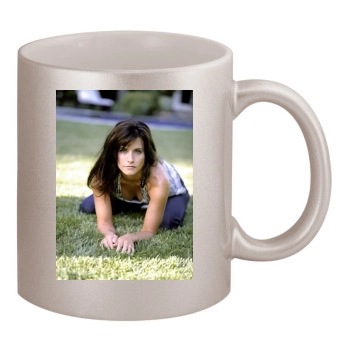 Courteney Cox 11oz Metallic Silver Mug