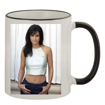 Courteney Cox 11oz Colored Rim & Handle Mug