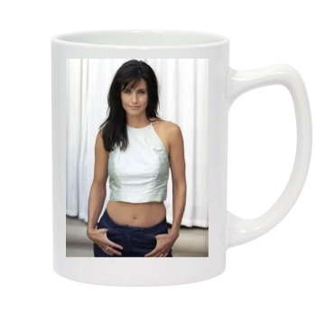 Courteney Cox 14oz White Statesman Mug