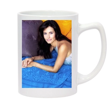 Courteney Cox 14oz White Statesman Mug