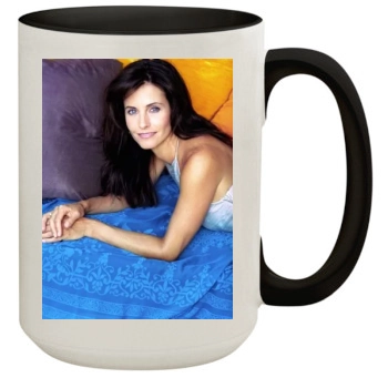 Courteney Cox 15oz Colored Inner & Handle Mug