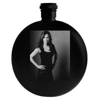 Courteney Cox Round Flask