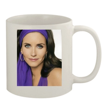 Courteney Cox 11oz White Mug