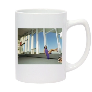 Courteney Cox 14oz White Statesman Mug