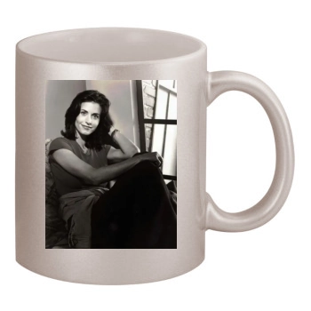 Courteney Cox 11oz Metallic Silver Mug