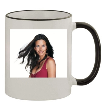 Courteney Cox 11oz Colored Rim & Handle Mug