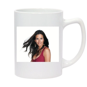 Courteney Cox 14oz White Statesman Mug