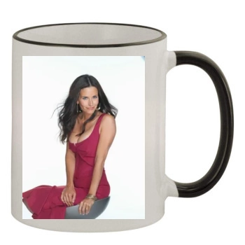 Courteney Cox 11oz Colored Rim & Handle Mug