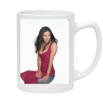 Courteney Cox 14oz White Statesman Mug