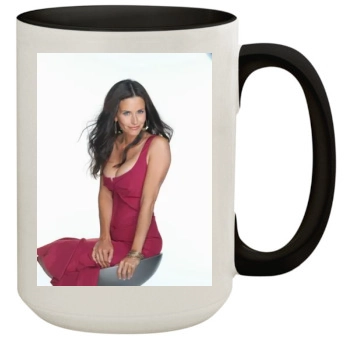 Courteney Cox 15oz Colored Inner & Handle Mug