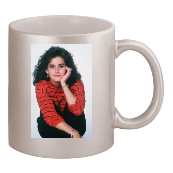 Courteney Cox 11oz Metallic Silver Mug