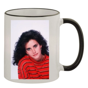 Courteney Cox 11oz Colored Rim & Handle Mug