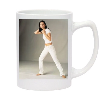 Courteney Cox 14oz White Statesman Mug