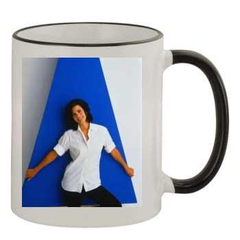 Courteney Cox 11oz Colored Rim & Handle Mug