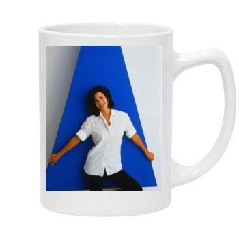 Courteney Cox 14oz White Statesman Mug