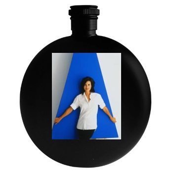 Courteney Cox Round Flask