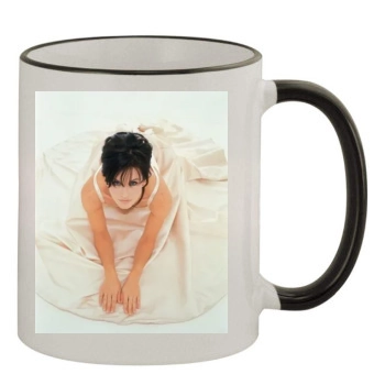 Courteney Cox 11oz Colored Rim & Handle Mug