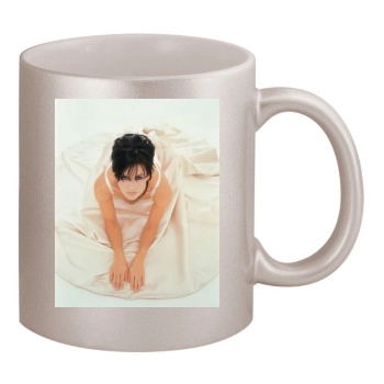 Courteney Cox 11oz Metallic Silver Mug