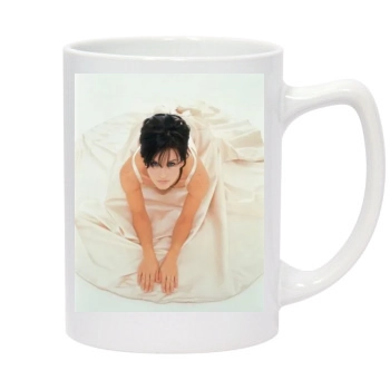 Courteney Cox 14oz White Statesman Mug