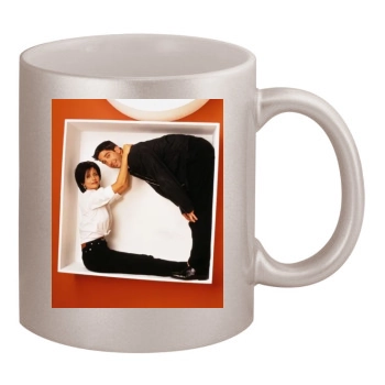 Courteney Cox 11oz Metallic Silver Mug