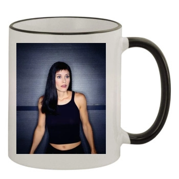 Courteney Cox 11oz Colored Rim & Handle Mug