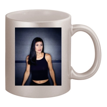 Courteney Cox 11oz Metallic Silver Mug