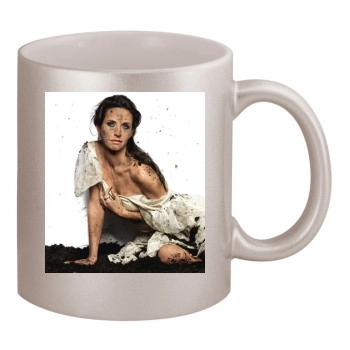 Courteney Cox 11oz Metallic Silver Mug