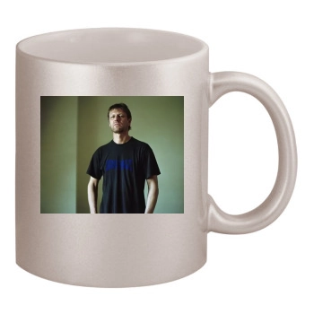 Sean Bean 11oz Metallic Silver Mug