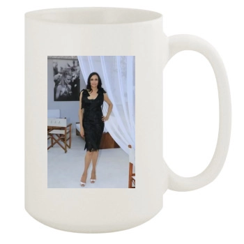 Famke Janssen 15oz White Mug